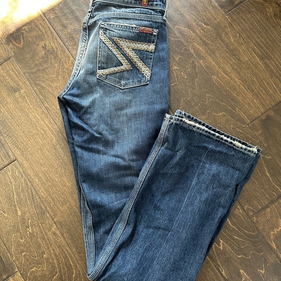 7 for all Mankind slightly flared jeans - Picture 4 of 5